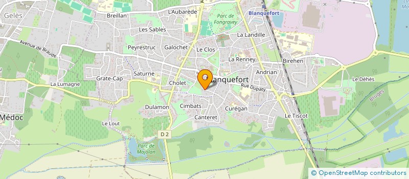 localisation de l'entreprise HOME CONSEILS à BLANQUEFORT
