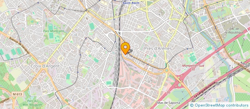localisation de l'entreprise HOME CONSTRUCTION 34 à MONTPELLIER