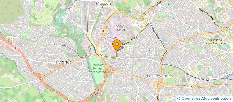 localisation de l'entreprise HOME CONSTRUCTION SUD à MONTPELLIER
