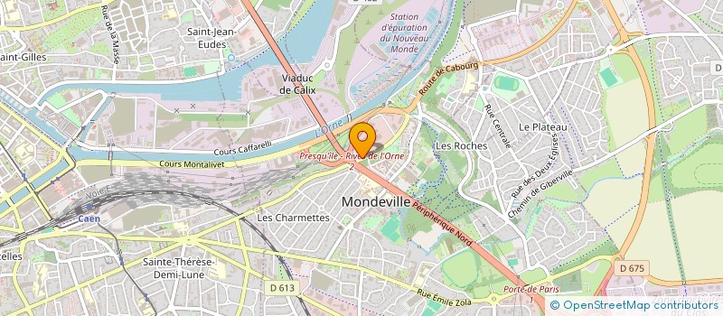 localisation de l'entreprise HOME CONSULTING à MONDEVILLE