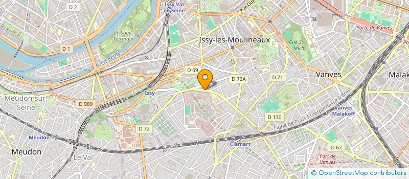 localisation de l'entreprise HOME CP CONSEILS à ISSY-LES-MOULINEAUX