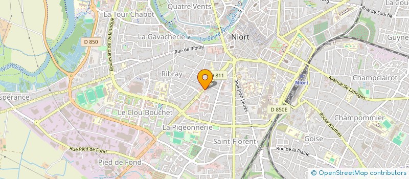 localisation de l'entreprise HOME CUISINES à NIORT