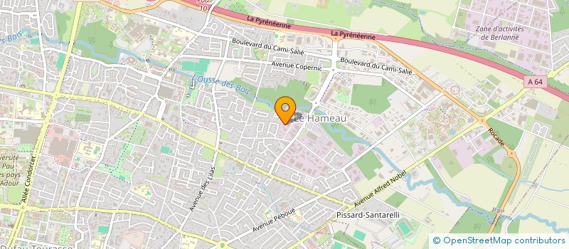 localisation de l'entreprise HOME CUISY à PAU