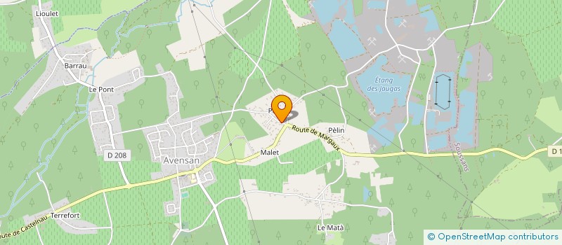 localisation de l'entreprise HOME CVC  AVENSAN