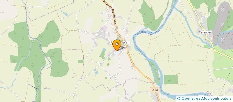 localisation de l'entreprise HOME DE SEJOUR ET REPOS MAISON ST JOSEPH à SALIES-DE-BEARN