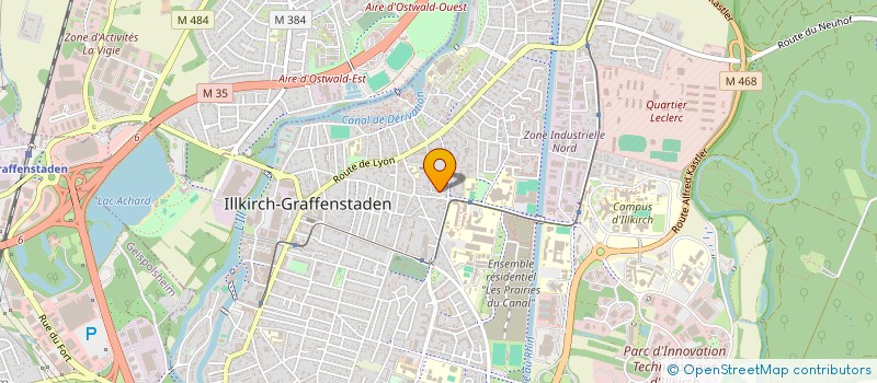 localisation de l'entreprise HOME DECO à STRASBOURG