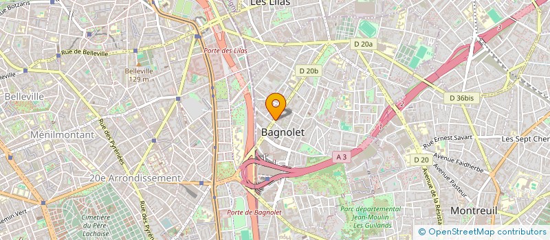 localisation de l'entreprise HOME.DEM à BAGNOLET