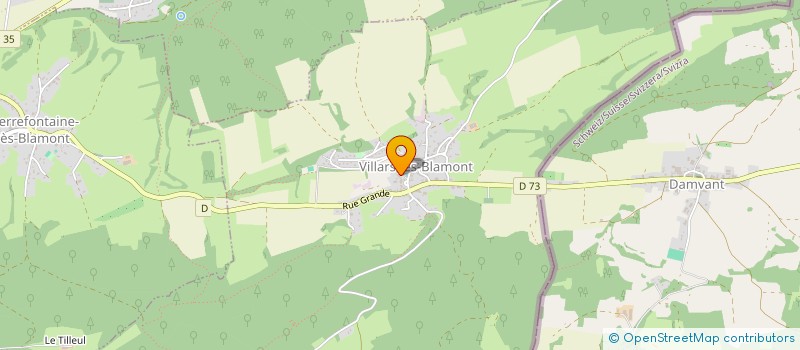 localisation de l'entreprise HOME DES MOMES  VILLARS-LES-BLAMONT