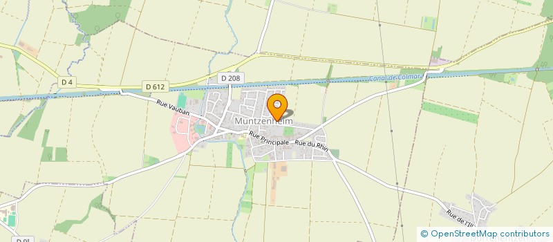 localisation de l'entreprise HOME DESIGN  MUNTZENHEIM