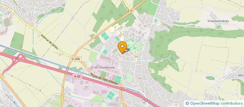 localisation de l'entreprise HOME DESIGN  BOURGOIN-JALLIEU