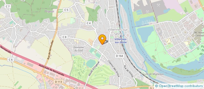 localisation de l'entreprise HOME DESIGN à VILLENNES-SUR-SEINE