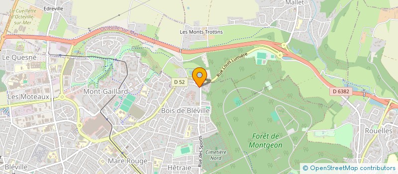 localisation de l'entreprise HOME DESIGN LH  LE HAVRE