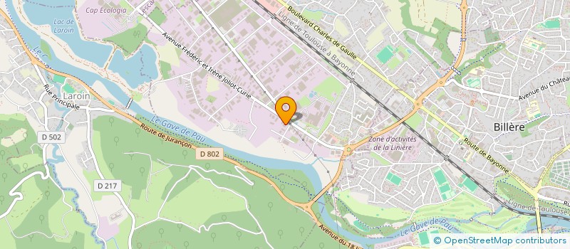localisation de l'entreprise HOME DESIGNER à LONS