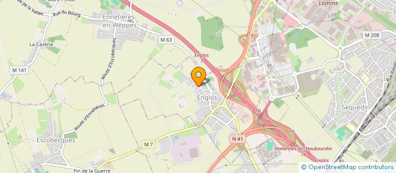 localisation de l'entreprise HOME DEVELOPPEMENT  ENGLOS