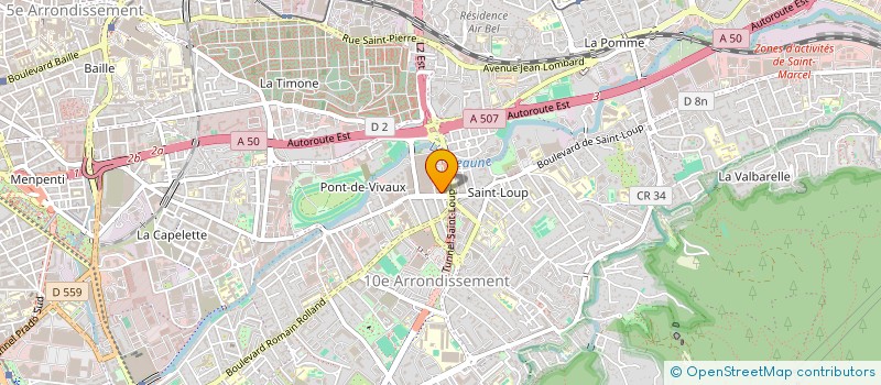 localisation de l'entreprise HOME DIFFUSION à MARSEILLE