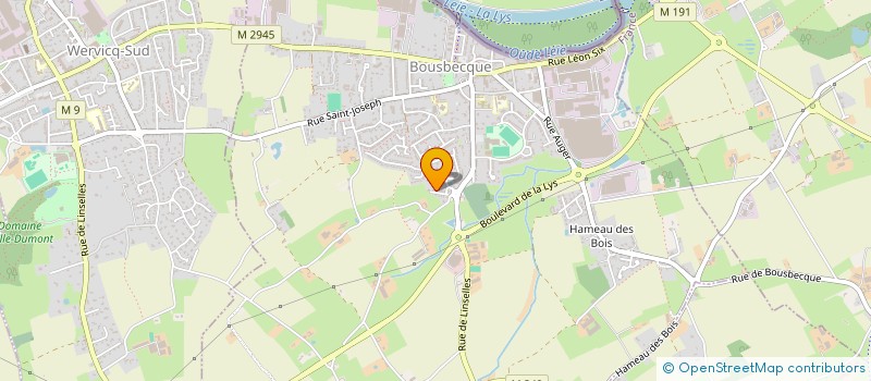 localisation de l'entreprise HOME DUP  BOUSBECQUE