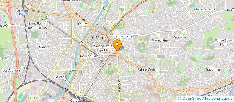 localisation de l'entreprise HOME DUPONT SERVICE à LE MANS