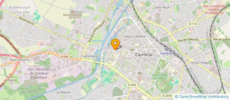 localisation de l'entreprise HOME ECO DESIGN  CAMBRAI