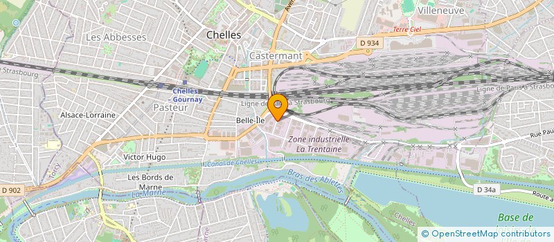 localisation de l'entreprise HOME ECO PLUS  CHELLES