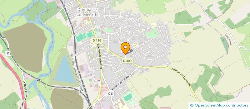 localisation de l'entreprise HOME EDC  DOMBASLE-SUR-MEURTHE