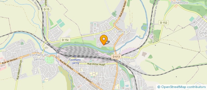 localisation de l'entreprise HOME ELEC  LABRY