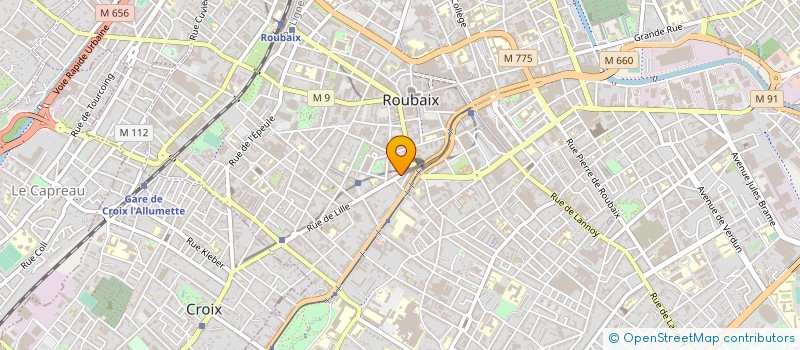 localisation de l'entreprise HOME ELECTRO  TOURCOING