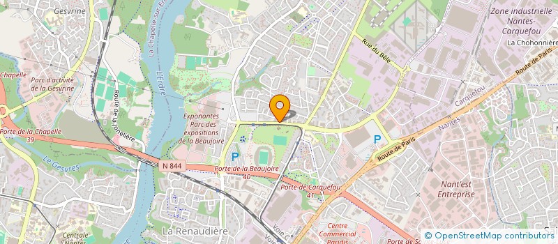 localisation de l'entreprise HOME ELECTRO TECH  NANTES