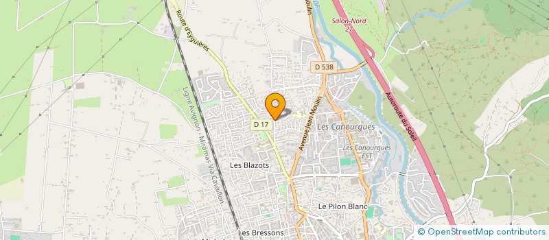 localisation de l'entreprise HOME EN SCENE  SALON-DE-PROVENCE