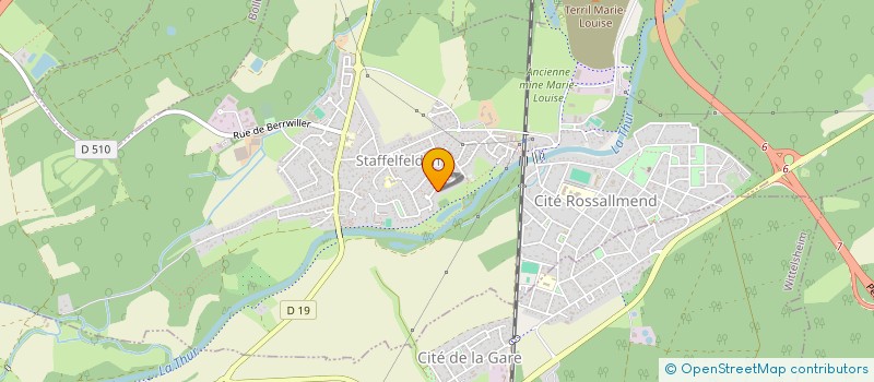 localisation de l'entreprise HOME ENERGIE CONCEPT  STAFFELFELDEN