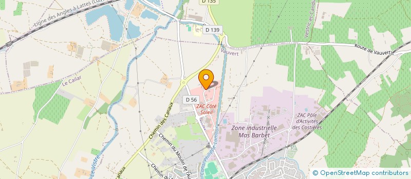 localisation de l'entreprise HOME ENERGIE SOLUTION  VAUVERT