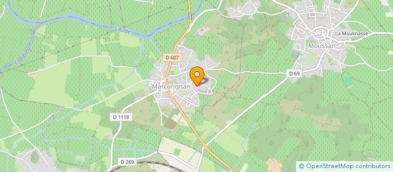 localisation de l'entreprise HOME ENERGY SUD  MARCORIGNAN