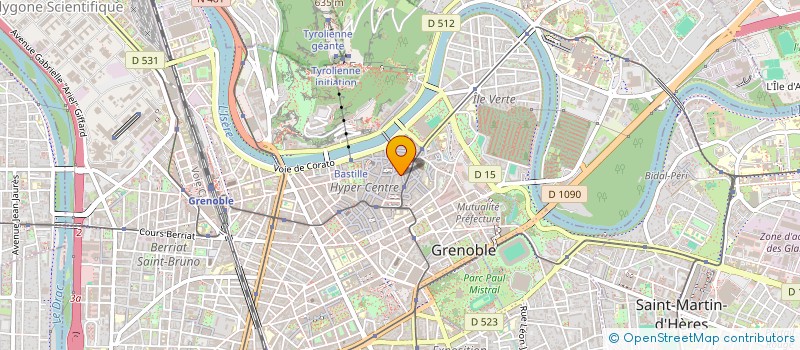 localisation de l'entreprise HOME EUROPEAN FOOD AND BAR  GRENOBLE