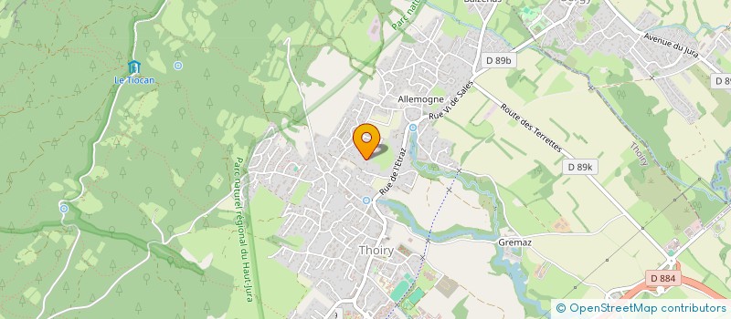 localisation de l'entreprise HOME EXCELLENCE RENOVATION & LOCATION  THOIRY