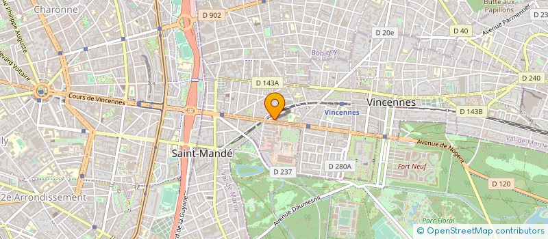 localisation de l'entreprise HOME EXPERT FRANCE à VINCENNES