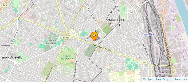 localisation de l'entreprise HOME FACTORY  SOTTEVILLE-LES-ROUEN