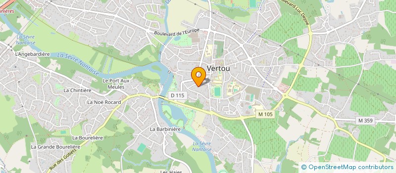localisation de l'entreprise HOME FINANCE à VERTOU
