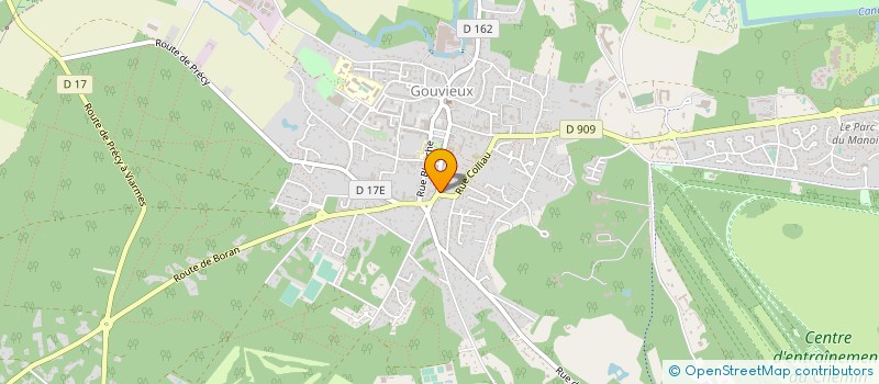 localisation de l'entreprise HOME FINANCEMENT à GOUVIEUX