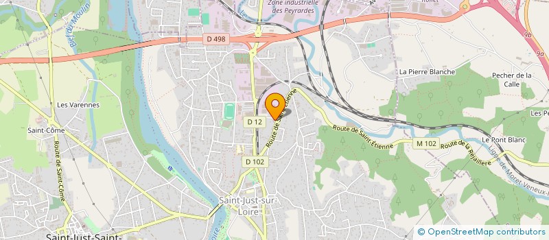 localisation de l'entreprise HOME FRED  SAINT-CYPRIEN