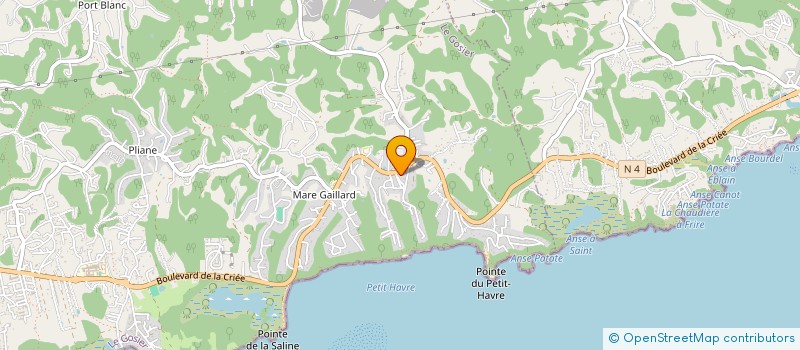 localisation de l'entreprise HOME GARDEN DESIGN 971  LE GOSIER