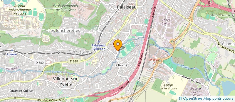 localisation de l'entreprise HOME GOLF  PALAISEAU