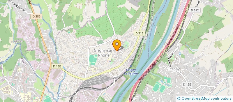 localisation de l'entreprise HOME HABITAT  GRIGNY