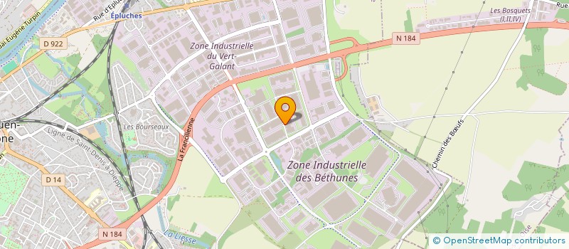 localisation de l'entreprise HOME HAIRS à SAINT-OUEN-L'AUMONE