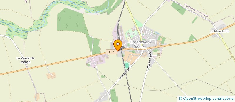 localisation de l'entreprise HOME HUMANITUDE à ORGERES-EN-BEAUCE