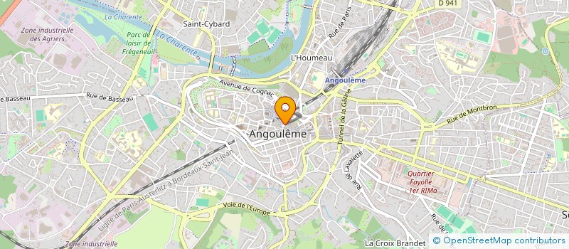 localisation de l'entreprise HOME INCLUSIV à ANGOULEME