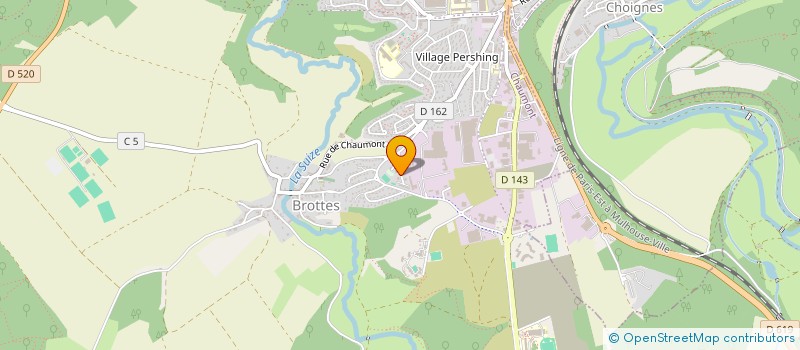 localisation de l'entreprise HOME INCLUSIVE à CHAUMONT