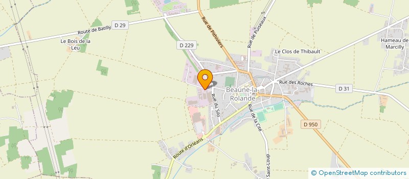 localisation de l'entreprise HOME INTERNATIONAL à BEAUNE-LA-ROLANDE