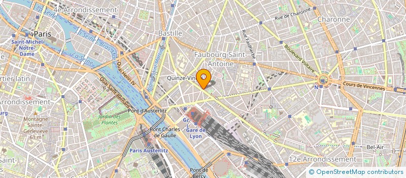 localisation de l'entreprise HOME INTRA DESIGN  PARIS