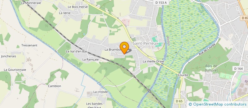 localisation de l'entreprise HOME INVEST  SAINT-PERREUX