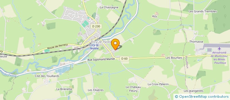 localisation de l'entreprise HOME INVEST 71  CIRY-LE-NOBLE