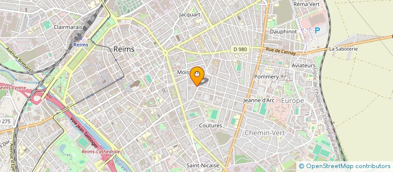 localisation de l'entreprise HOME INVEST  REIMS